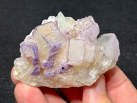 Image 1 of QR Code Fluorite Specimen #2592