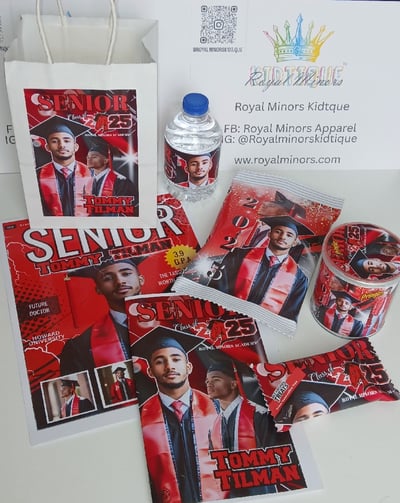 Image of Graduation Custom Party Digital File