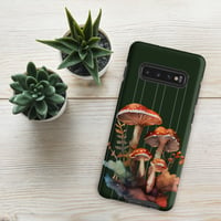 Image 7 of Beautiful Watercolor Red Fungus Mushroom Colorful Tough case for Samsung®