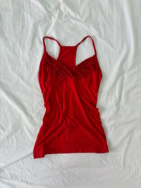 Image 1 of 00s red tank top // S 