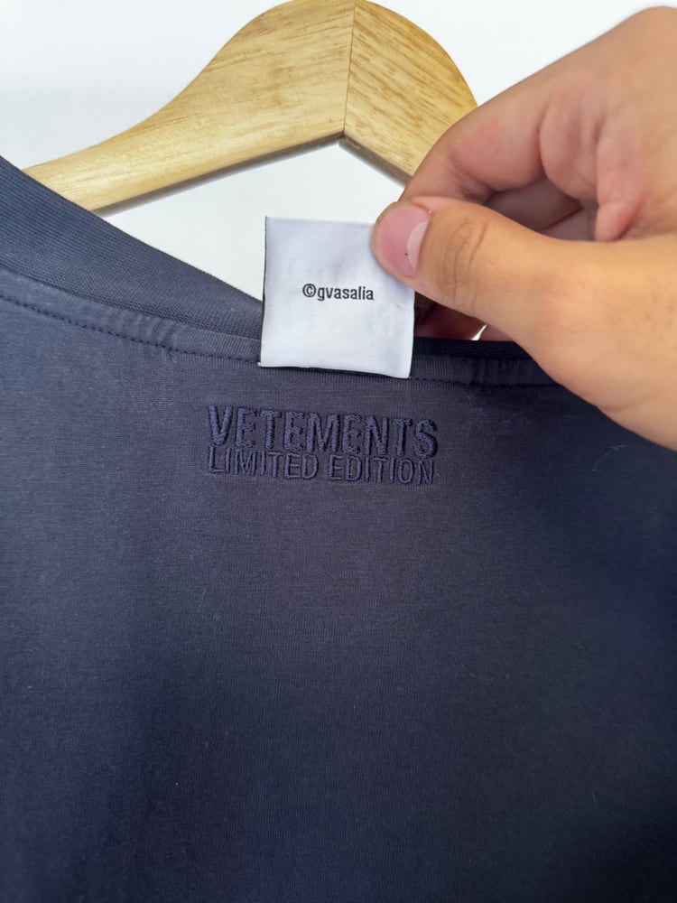 Image of Vetements Limited Inside Out Tee