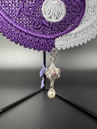 Image 3 of Small Triangular Yin & Yang Suncatcher