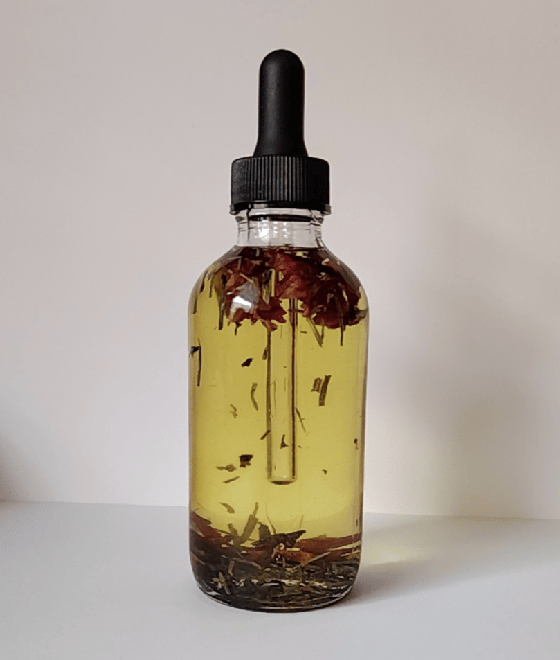 Image of Hair Growth Rose + Herbal Elixir (All Natural Blend) 4 fl oz