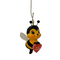 Image 2 of "Bee Mine" Valentine Bumblebee Ornament