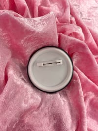 Image 2 of XL Glitter Cinnmonroll Button Badge 