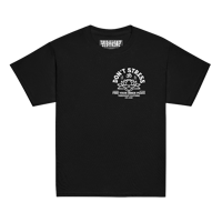 Image 2 of Don't Stress White Print Kids Tee 