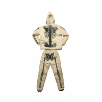 Image 2 of Faith & Loyalty “Eternal Conflict” Puffer Suit (Tan)