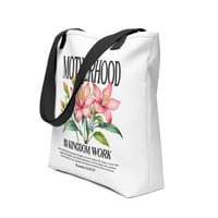 Image 1 of Motherhood is Kingdom Work | Tote Bag