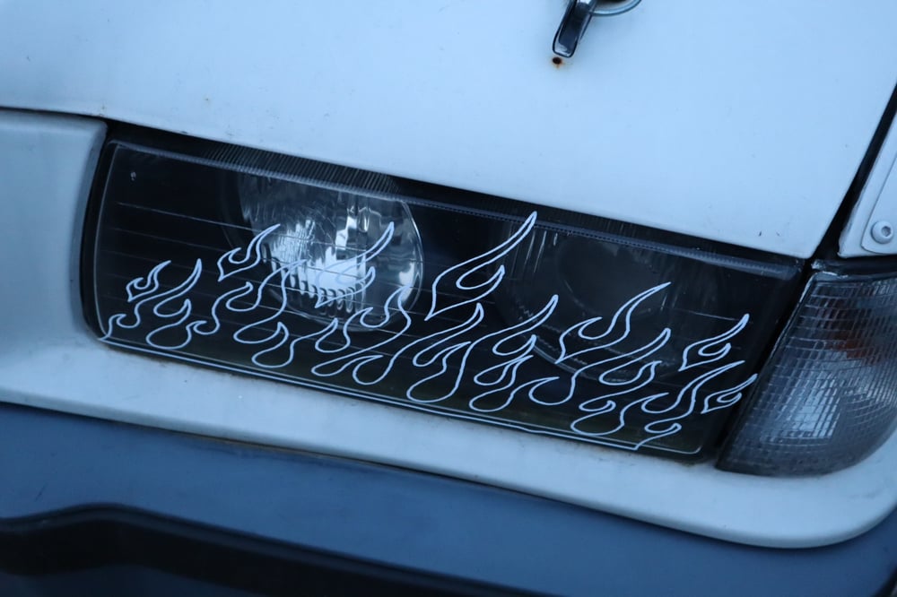 Image of Headlight flames 🔥 
