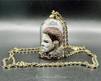 Image 5 of Fright Mike Glass Dome Necklace