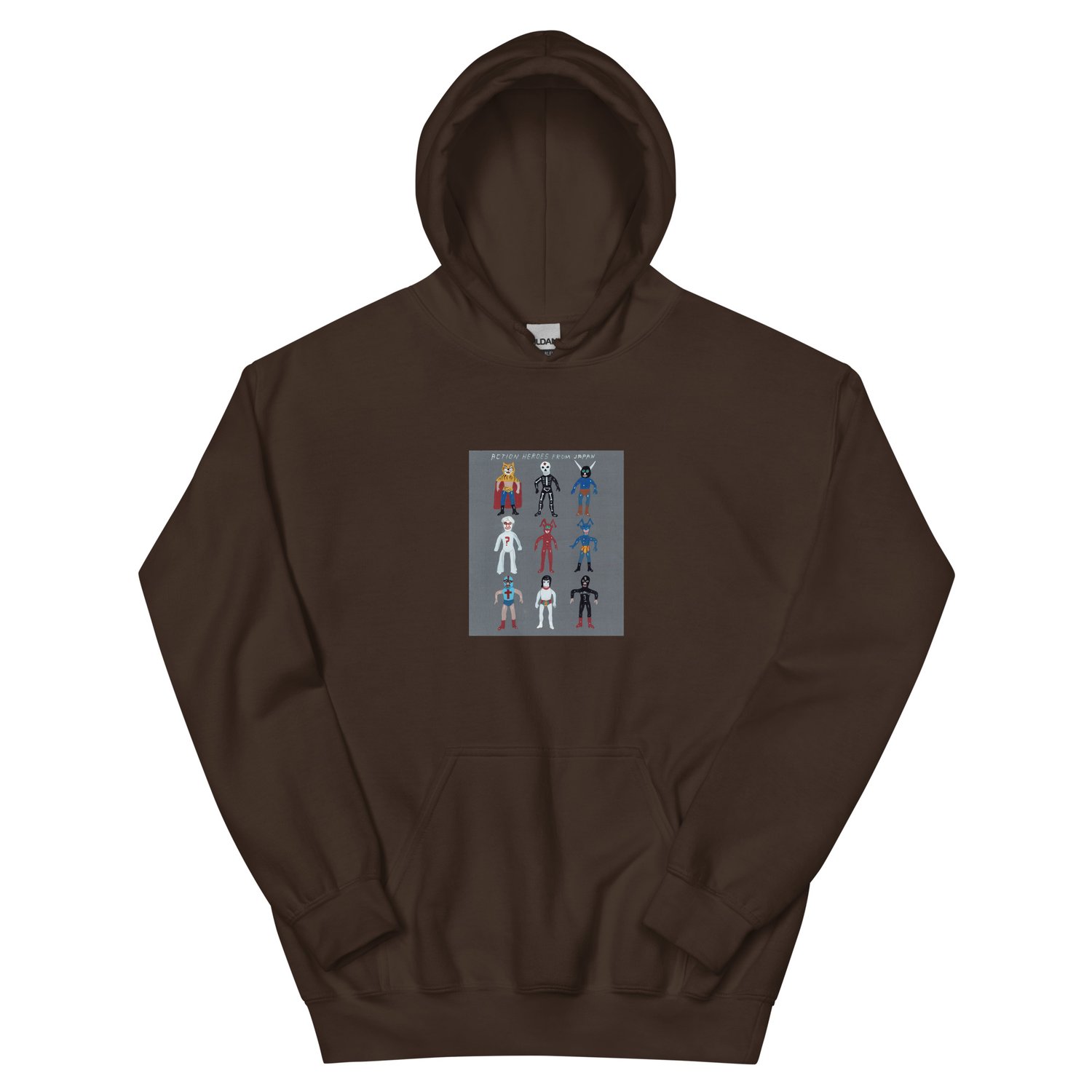 Image of ACTION HEROES FROM JAPAN HOODIE