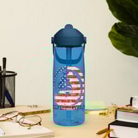 Image 1 of Flip straw Freedom Hellfish Haven water bottle