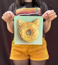 Image 2 of “Cat Donut” Fine Art Print