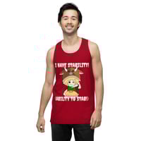Image 4 of I have STABility: Men’s premium tank top