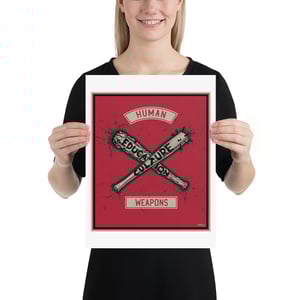 Image of Human Weapons poster by Mad Twins