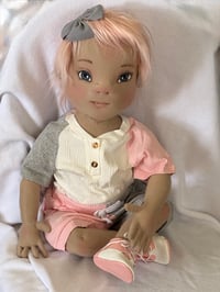 Image of Alyssa, 32” Pink Haired Toddler