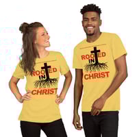 Image 14 of Rooted In Christ Light Unisex t-shirt
