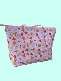 Image 1 of Happiest Snacks XL Totes | SMC EXCLUSIVE