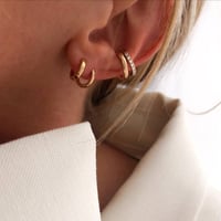 Image 1 of Bague d'oreille double FUSION