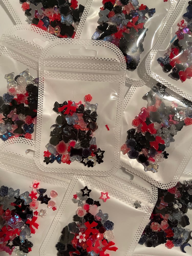 Image of RED JUNK CHARMS