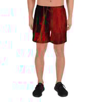 Image 1 of MASV Elements Crimson Men's Athletic Shorts