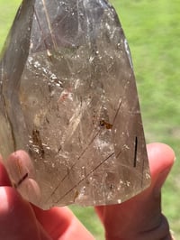 Image 7 of Smoky Quartz With Red, Gold, Silver & Copper Rutile Generator #2532