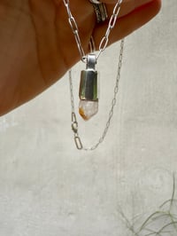 Image 1 of Baby Crystal Point talisman necklace 