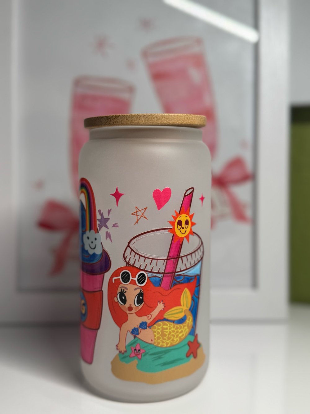 Image of 16oz Libby Glass - Karol 2 