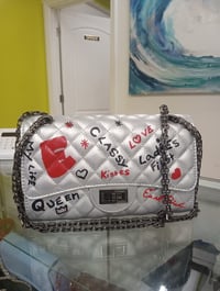 Image 1 of Graffiti Crossbody Bag (Tap For More Colors)