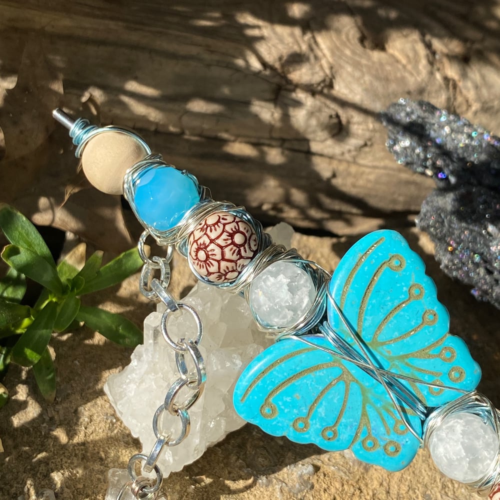 Image of blue monarch bowl poker