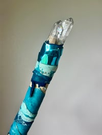 Image 8 of TURQUOISE TWIN- crystal wand