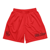 Unisex Mesh OGTCH Red Shorts