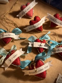 Image 5 of Let’s Make Spun Cotton Hearts - Supplies kit (for free video tutorial)