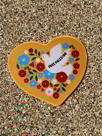 Image 1 of Palestine Heart Mousepad