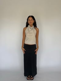 Image 2 of AKARI TOP - GREY SUEDE