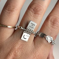 Image 5 of Aqua ♋️ notebook ring