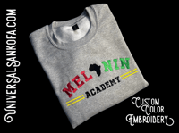 Image 2 of Melanin Academy / Custom Color / Hoodie / Sweatshirt