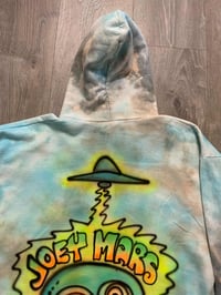 Image 6 of 1/1 Airbrush Hoodie on a XL Dyed Hoodie