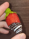 white chocolate drizzle raised 