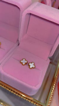 Image 4 of Earrings clover 