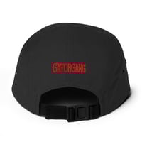 Image 2 of Metal KGLW - Red on Black 5-Panel Hat