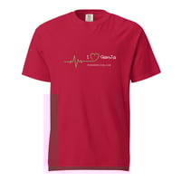 Image 1 of I Love Ganja Men’s Heavyweight T-shirt