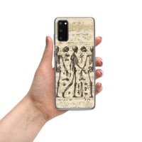 Image 11 of Antique Anatomical Illustration Skeletons and Bones Clear Case for Samsung®