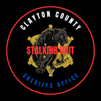 Clayton county Sheriff stalking unit sticker 