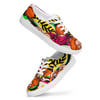 ZEN EXP - Psychedelic Paisley w/ Sad/Happy Buddha Men’s lace-up canvas shoes