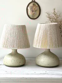 Image 1 of Paire de lampes en grès