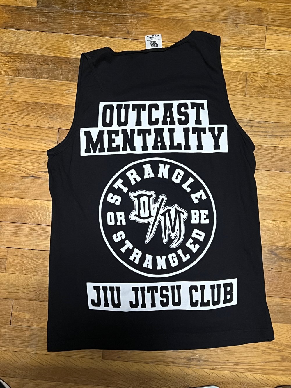 O/M Jiu Jitsu club tank ( BLACK)