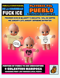 Image 2 of La lucha sigue shirt + sticker