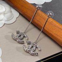 CC Silver Earrings