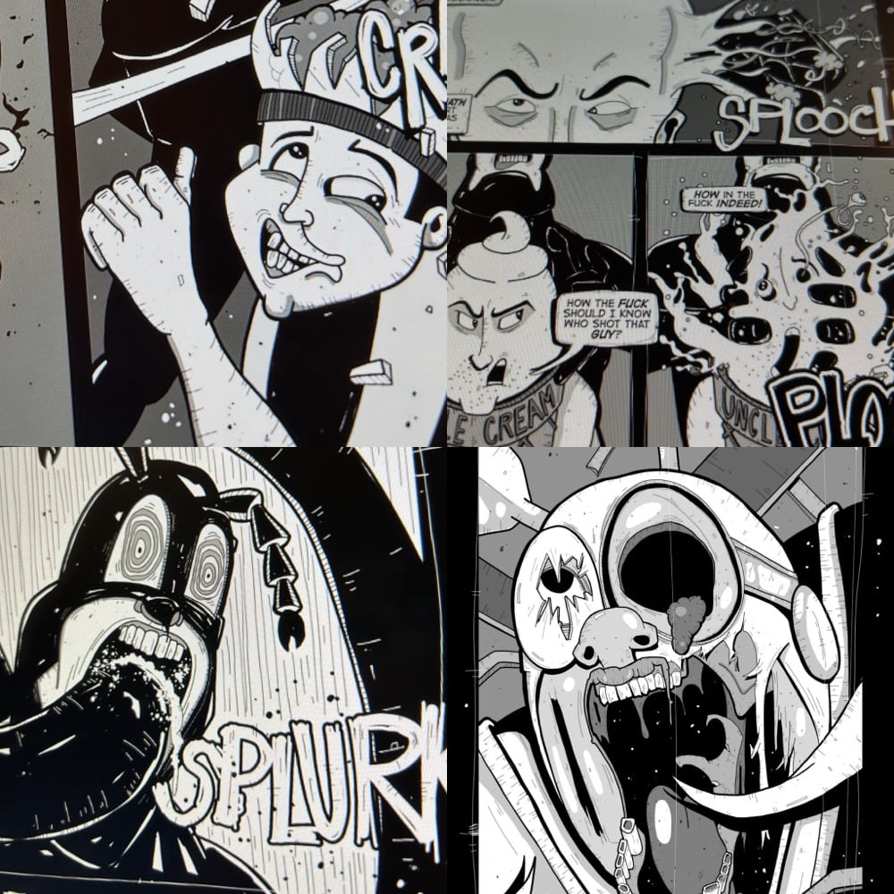 THE REVENGE OF THE SPOON Sketch Cover